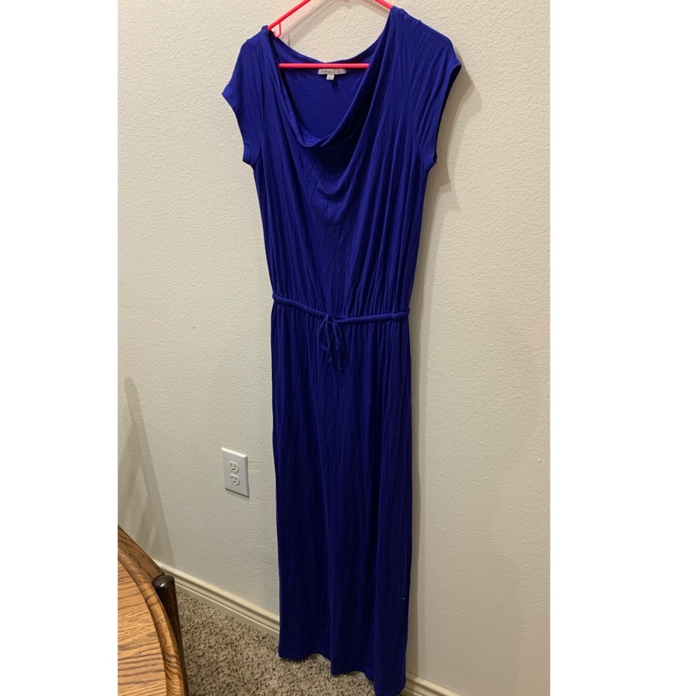 Blue maxi dress